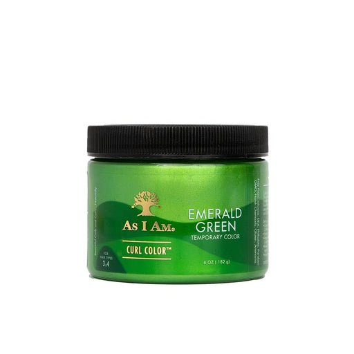 Gel Temporal de Color para Rizos - Emerald Green - As I Am - 1