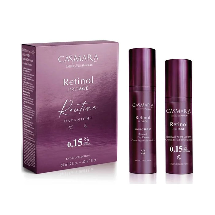Pack Rutina Facial de Día y Noche Retinol Proage 0,15% - Casmara - 1