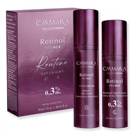 Pack Rutina Facial de Día y Noche Retinol Proage 0,30% - Casmara - 1