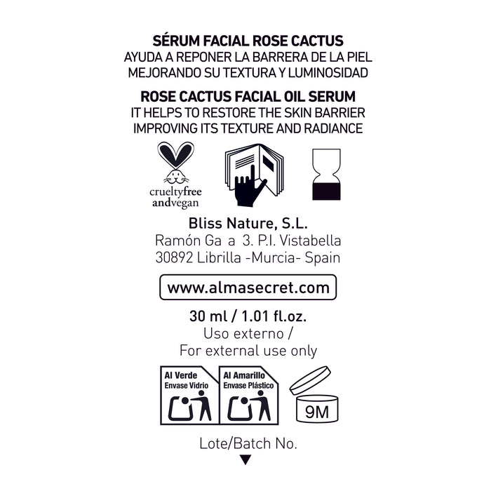 Sérum Facial Rose Cactus 30ML - Alma Secret - 5
