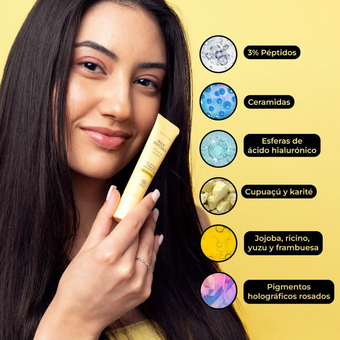 Bálsamo Labial 3 en 1 Magic Peptides 15ml - Alma Secret - 2