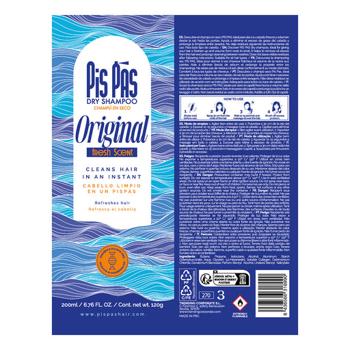 Champú en Seco Original 200ml - Pis Pas - 2