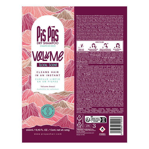 Champú en Seco Volumen 200ml - Pis Pas - 2