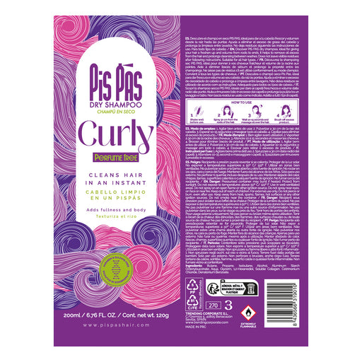 Champú en Seco Curly 200ml - Pis Pas - 2