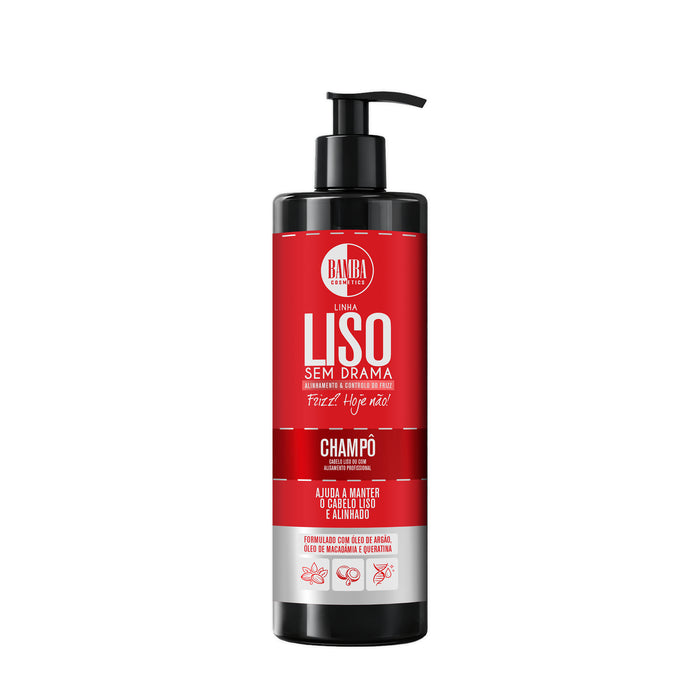 Champú Liso sem Drama - Bamba Cosmetics - 1