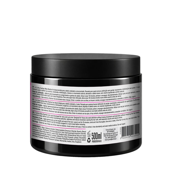 Mascarilla Capilar Cachos Wow - Bamba Cosmetics - 2