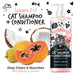 Champú y Acondicionador 2 en 1 para Gatos - Papaya y Coco - Bugalugs - 2