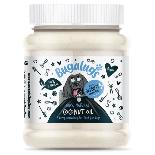 Aceite de Coco 100% Natural para Perros 340g - Bugalugs - 1