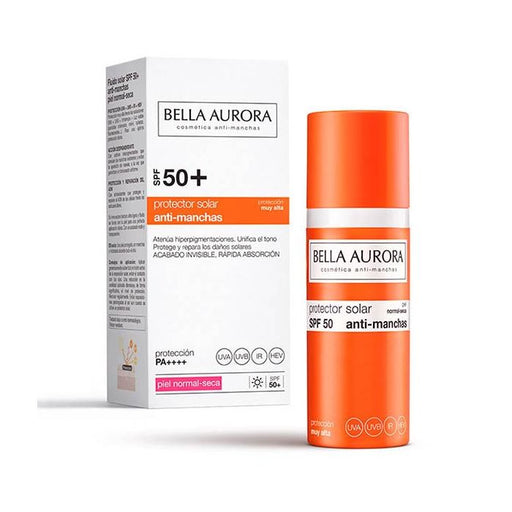 Fluido Solar Spf50+ Antimanchas Piel Normal-seca 50 ml - Bella Aurora - 1