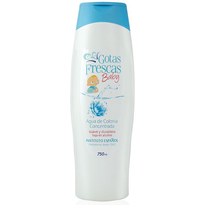 Agua de Colonia - Gotas Frescas Baby - Instituto Español : 750 ml - 1