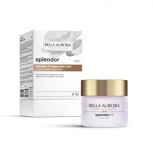 Crema de Noche Tratamiento Antiedad Splendor 10 - 50ml - Bella Aurora - 1