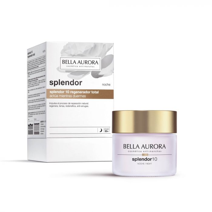 Crema de Noche Tratamiento Antiedad Splendor 10 - 50ml - Bella Aurora - 1