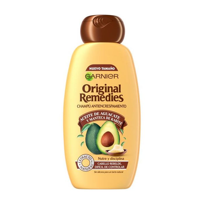Champú Aceite de Aguacate y Manteca de Karité Original Remedies 300 ml - Garnier - 1