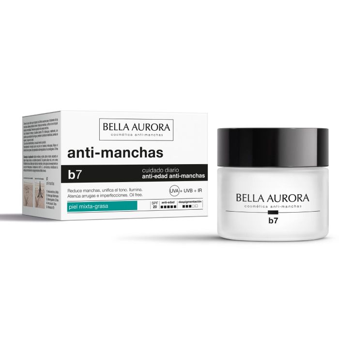 B7 Antiedad y Antimanchas Piel Mixta O Grasa 50ml - Bella Aurora - 1