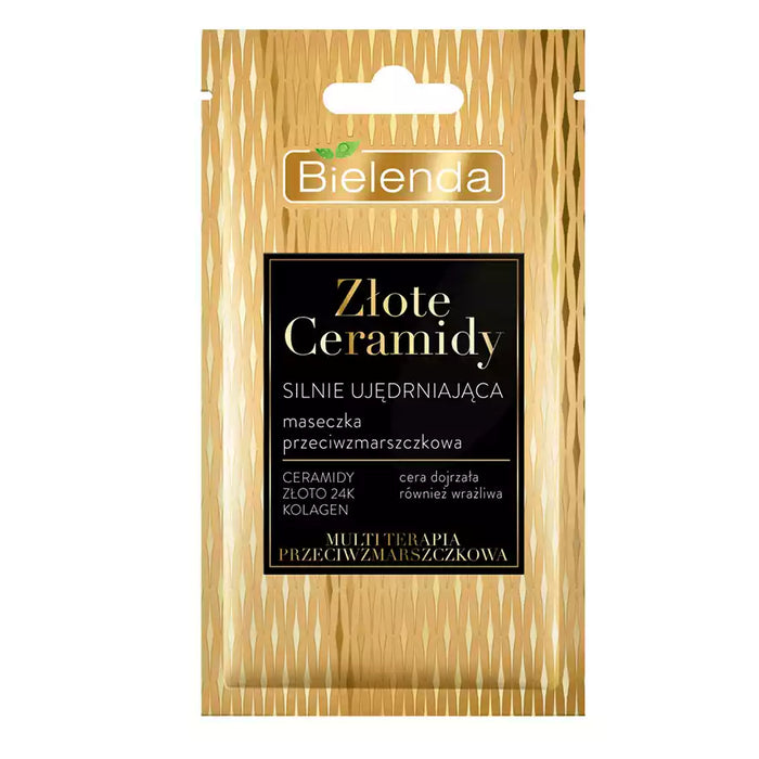Mascarilla facial reafirmante Golden Ceramides - Bielenda - 1