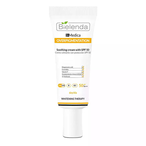 Crema calmante para hiperpigmentación - SPF50 - 50 ml - Bielenda - 1