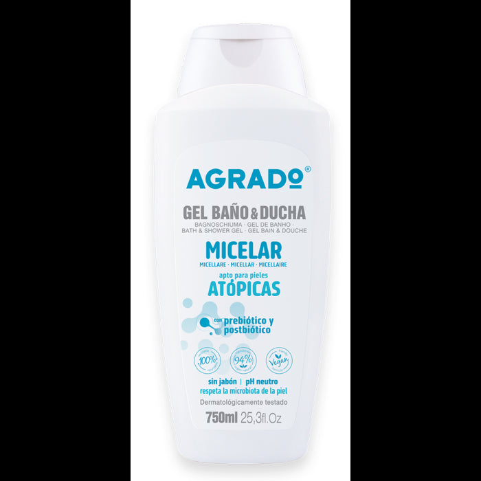 Gel Micelar Pieles Atópicas pH Neutro 750ml - Agrado - 1