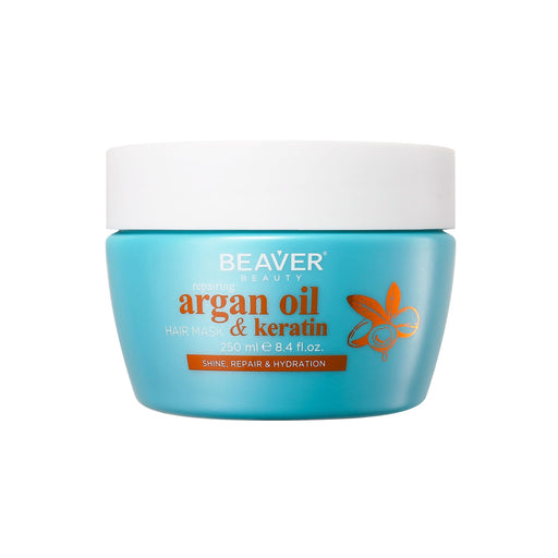 Mascarilla Reparadora Argan Oil & Keratin 250ml - Beaver - 1