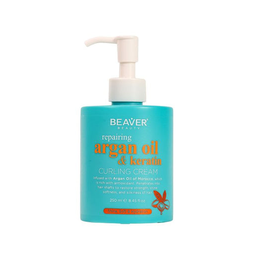 Crema para Rizos Argan Oil & Keratin 250ml - Beaver - 1