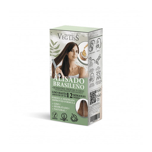 Alisado Brasileño con Queratina Vegetal y Coco - Vegliss - 1