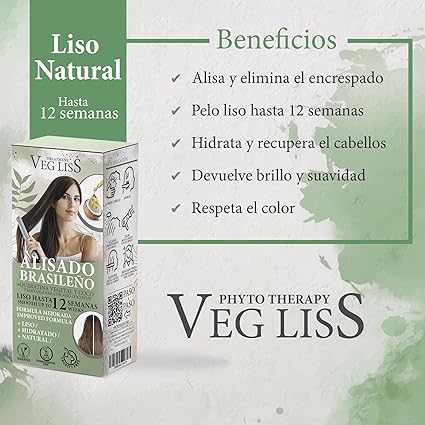 Alisado Brasileño con Queratina Vegetal y Coco - Vegliss - 2