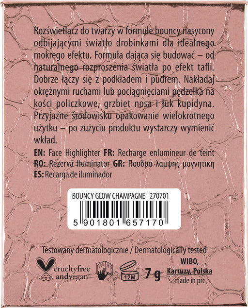 Iluminador  Bouncy Glass Glow Champagne - Nam - 2