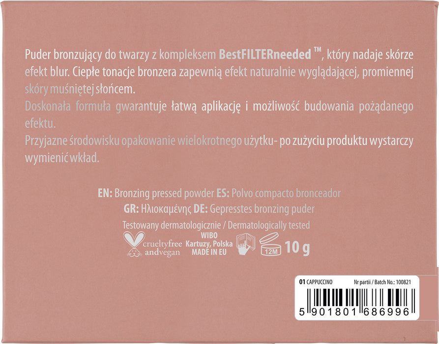 Bronzing pressed powder - 10 g - Nam : N1 - 2