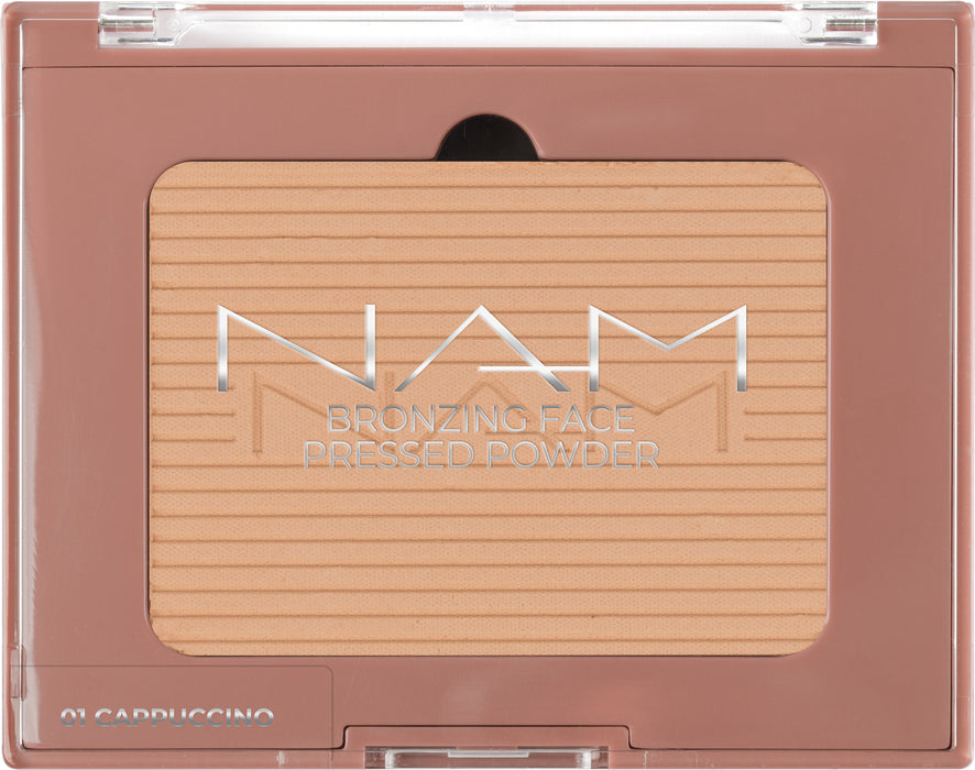 Bronzing pressed powder - 10 g - Nam : 01 Cappuccino - 1
