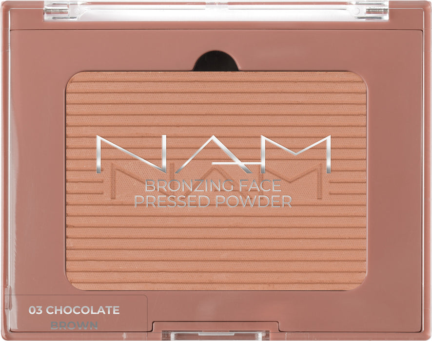 Bronzing pressed powder - 10 g - Nam : 03 Chocolate Brown - 1