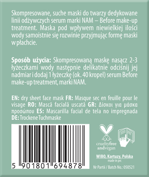 Mascarilla Facial Before Make Up Smart Sheet Mask - Nam - 2