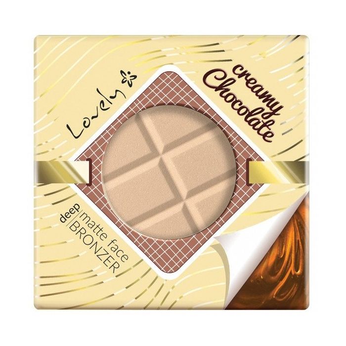 Polvos Compactos - Chocolate Powder Creamy - Lovely - 1