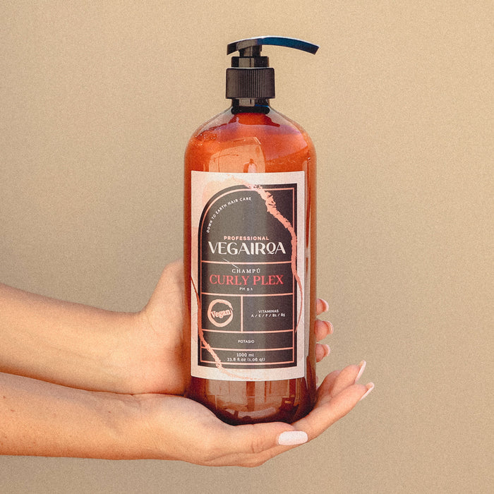 Champú Curly Plex  - Vegairoa : 1000ml - 2