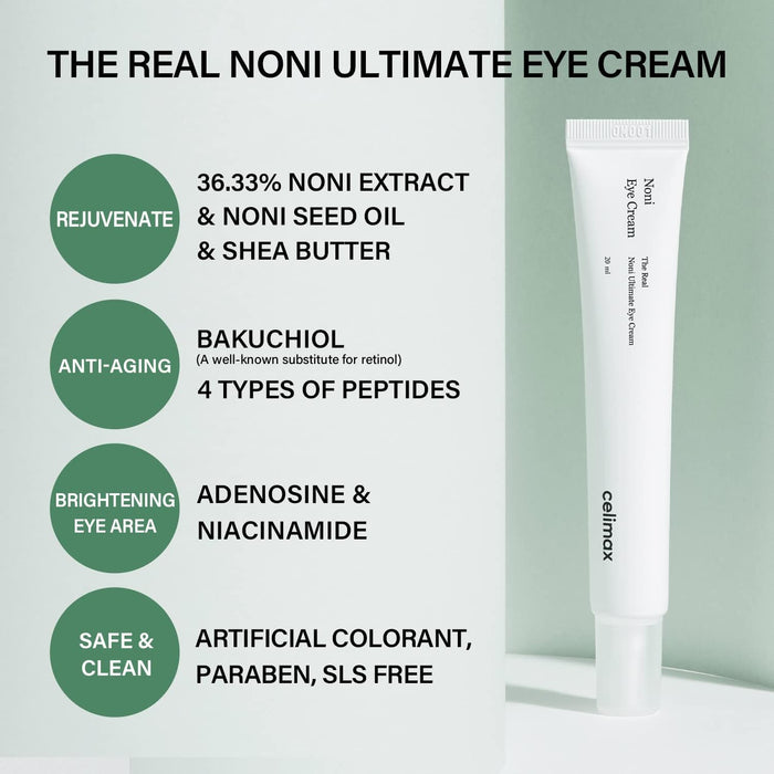 The Real Noni Ultimate Eye Cream 20ml - Celimax - 4