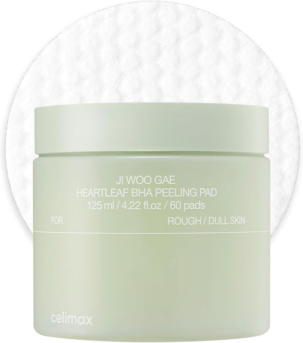 Discos Exfoliantes Heartleaf BHA Peeling Pad 60 uds - Celimax - 1