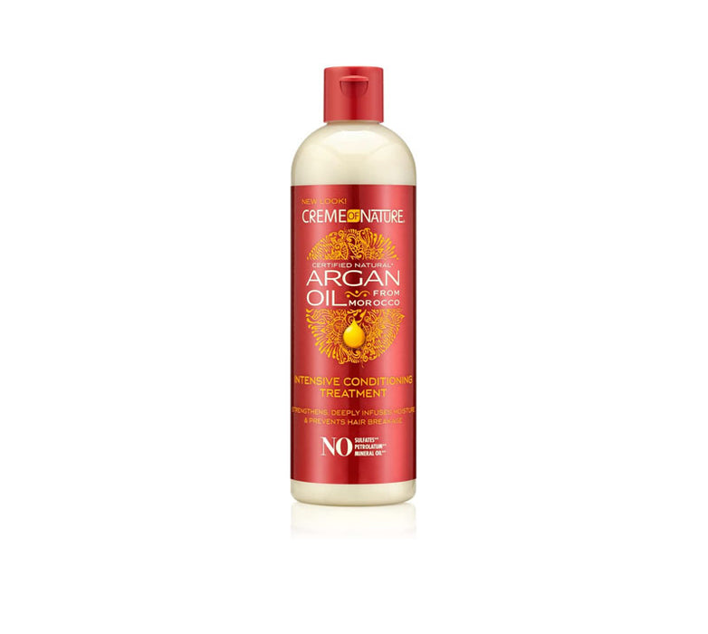 Acondicionador Intensivo con Aceite de Argán 350ml - Creme of Nature - 1
