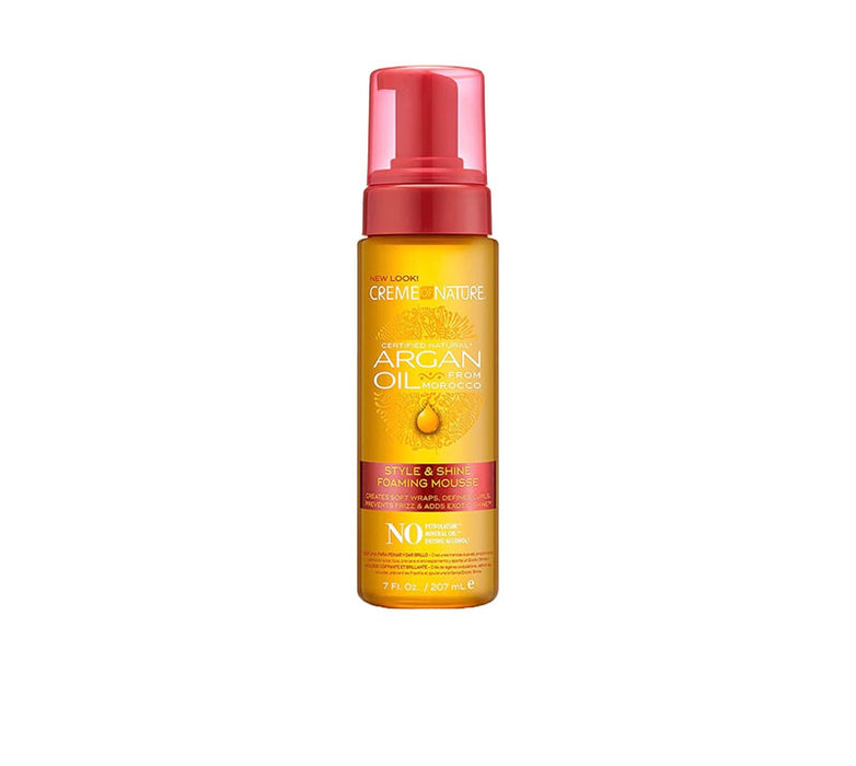 Con Argan Oil Foaming  Mousse 207ml - Creme of Nature - 1