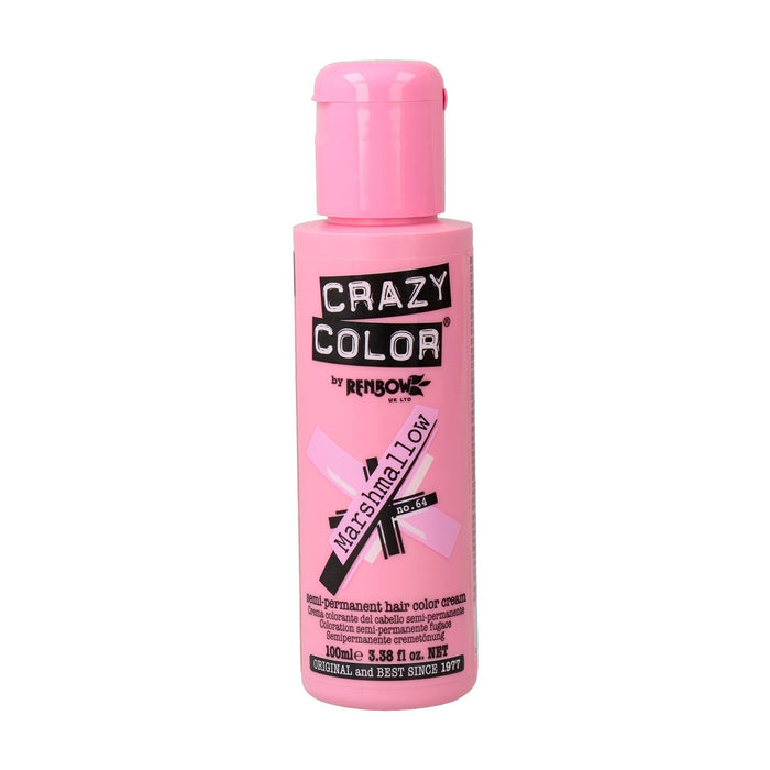 Tinte Semi Permanente sin Amoniaco 100ml - Crazy Color : 64 -  Marshmallow - 1