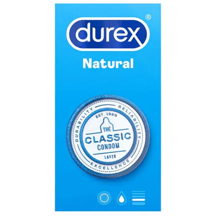 Condones Natural Classic 6 Uds - Durex - 1