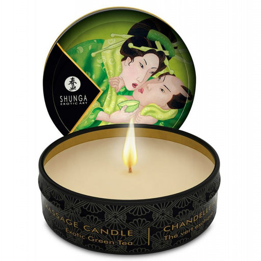 Mini Caress by Candelight Vela Masaje Té Verde 30ml - Candles - Shunga - 1