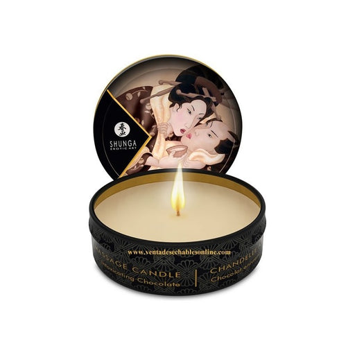 Vela de Masaje Chocolate - Mini Caress by Candelight - 30 ml - Erotic - Shunga - 1