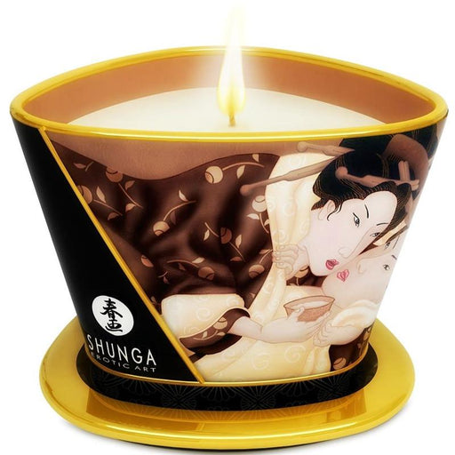 Mini Caress by Candelight Vela Masaje Chocolate 170ml - Candles - Shunga - 1