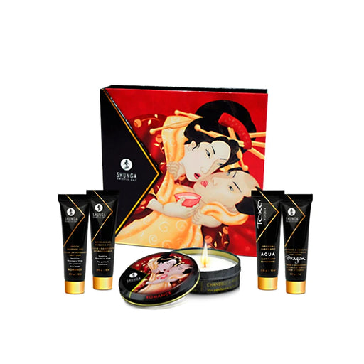 Kit Secret Geisha Fresa Champagne - Kits - Shunga - 1
