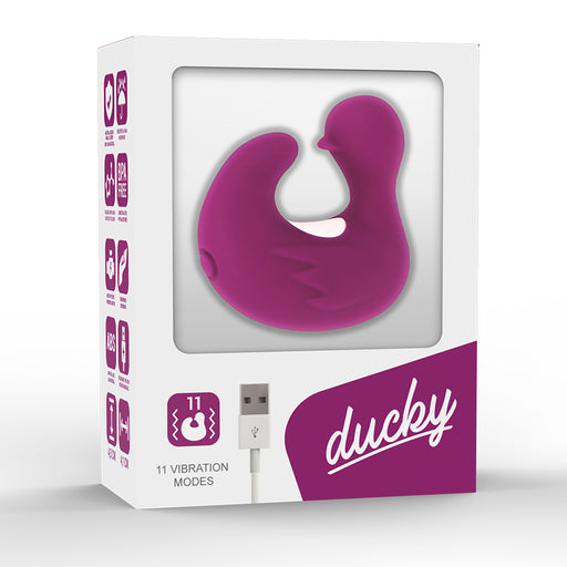 Dedal Estimulador de Silicona Recargable Duckymania - Coverme - 1