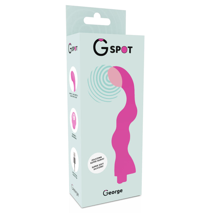 George Vibrador Punto G Rosa Chicle - G-spot - 2