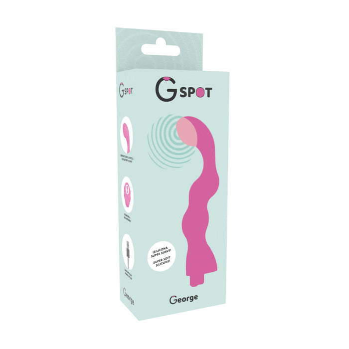 George Vibrador Punto G Rosa Chicle - G-spot - 5