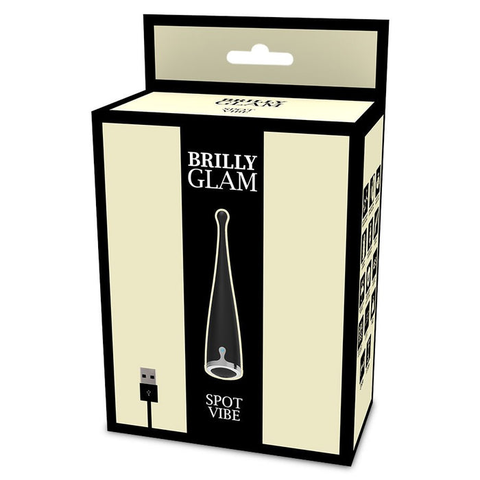 Vibrador Clitorial Orgasmico Spot Vibe Silicona Negro - Brilly Glam - 2