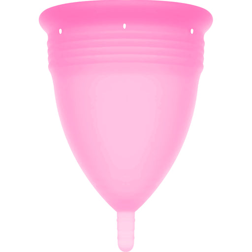 Copa Menstrual Silicona Talla S Rosa - Stercup - 2
