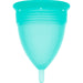 Copa Menstrual Silicona Talla S Aquamarina - Stercup - 3