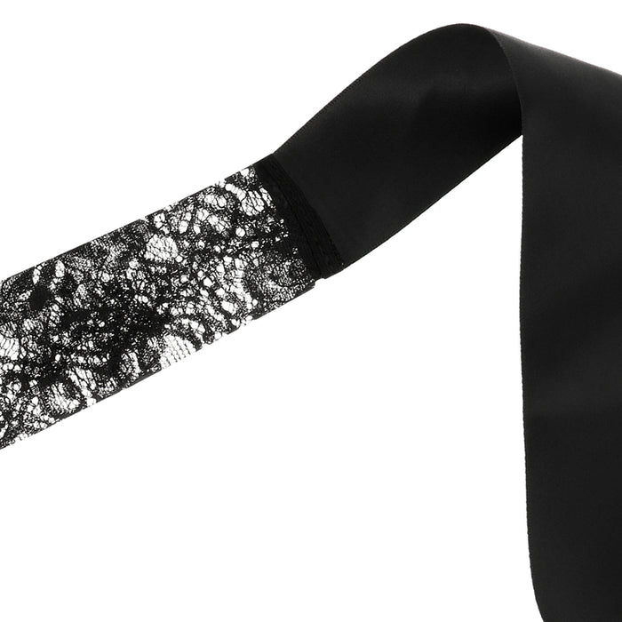 Chic Desire Antifaz Encaje Negro - Coquette : Completo - 5