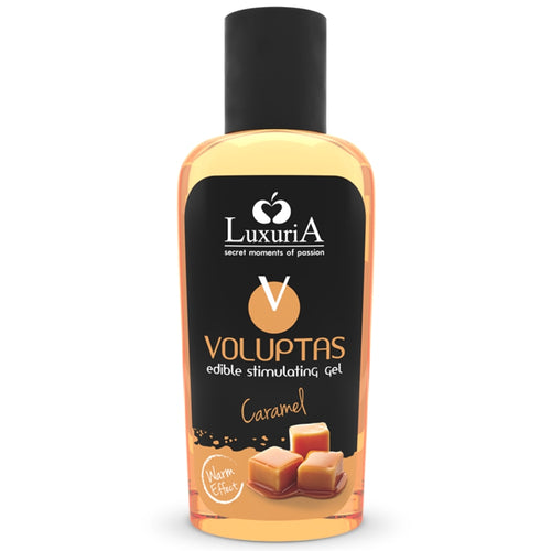 Gel Masaje Comestible Efecto Calor - Caramelo 100ml Voluptas  - Intimateline - 1